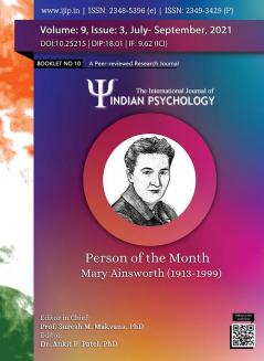 THE INTERNATIONAL JOURNAL OF INDIAN PSYCHOLOGY (VOLUME 9 ISSUE 3) Booklet - 10