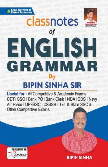 Classnotes of English Grammar By Bipin Sinha Sir
