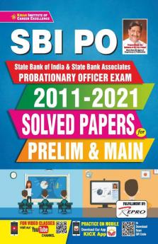 SBI PO 2011-2021 Solved Paper Prelim and Main