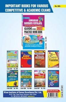 Sainik School Entrance Exam 2022 Class VI Practice Work Book