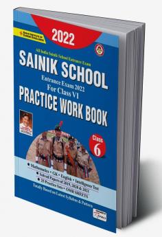 Sainik School Entrance Exam 2022 Class VI Practice Work Book