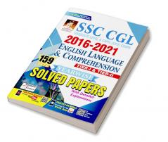 SSC CGL 2016 to 2021 English Language And Comprehension Tier 1 and Tier 2 Yearwise Solved Papers (159 Sets)