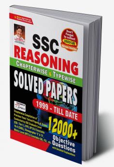 SSC Reasoning Chapterwise and Typewise solved papers (1999 - till date) 12000+ obejective questions