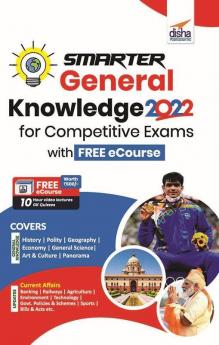SMARTER General Knowledge 2022 for Competitive Exams with eCourse