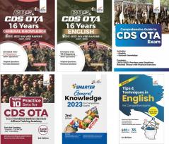 CDS OTA Study Package - Guide + 16 Years Topic-wise Solved Papers + 10 Practice Sets for English & General Knowledge 2nd Edition