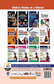 14 Years CLAT & AILET (2008 - 21) Topic-wise Solved Papers 5th Edition