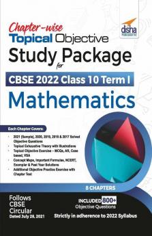 Chapter-wise Topical Objective Study Package for CBSE 2022 Class 10 Term I Mathematics