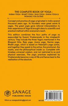 The Complete Book of Yoga:  Karma Yoga Bhakti Yoga Raja Yoga Jnana Yoga