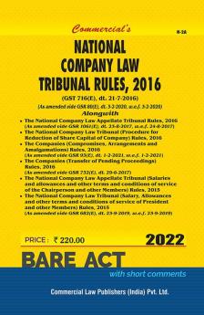 NATIONAL COMPANY LAW TRIBUNAL RULES 2016