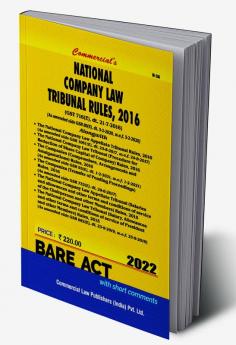 NATIONAL COMPANY LAW TRIBUNAL RULES 2016