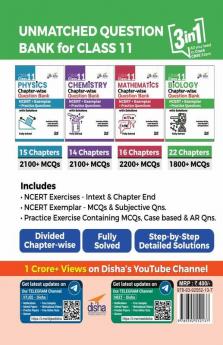 CBSE Class 11 Biology Chapter-wise Question Bank - NCERT + Exemplar + Practice Questions with Solutions - 3rd Edition