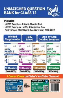 CBSE Class 12 Physics Chapter-wise Question Bank - NCERT + Exemplar + PAST 15 Years Solved Papers 8th Edition
