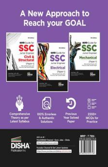 Go To Guide for SSC Junior Engineer Electrical Paper I Recruitment Exam with Previous Year Solved Papers 5th Edition | 100% Detailed Solutions | For 2022 JE Exam