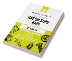 Oswal - Gurukul History & Civics Most Likely Question Bank : ICSE Class 9 For 2023 Exam