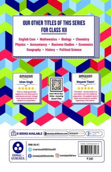 Oswal-Gurukul English Core Chapterwise Objective + Subjective for CBSE Class 12 Term 2 Exam