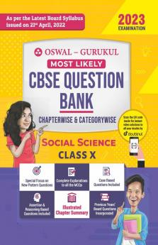 Oswal - Gurukul Social Science Most Likely Question Bank : CBSE Class 10 for 2023 Exam