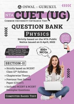 Oswal - Gurukul NTA CUET Physics Question Bank For Exam 2022