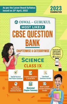 Oswal - Gurukul Science Most Likely Question Bank : CBSE Class 9 for Exam 2023