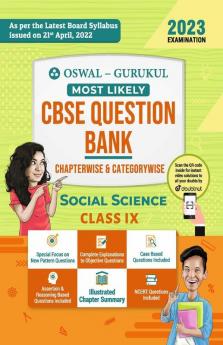 Oswal - Gurukul Social Science Most Likely Question Bank : CBSE Class 9 for Exam 2023
