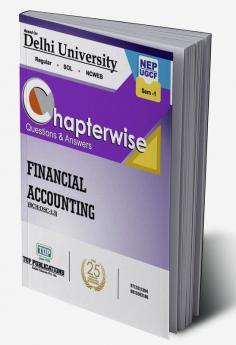 FINANCIAL ACCOUNTING (SEMESTER-1) NEP/UGCF- 2022 Guide English Medium Delhi University B.com program B.com Honours