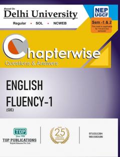 ENGLISH FLUENCY-1 (ENGLISH)