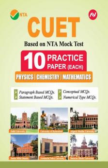 CUET (UG) Science (Physics Chemistry and Maths)10 Practise Paper