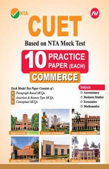 CUET (UG) Commerce (Economics Maths Accountancy and Business Studies)10 Practise Paper