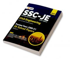 SSC 2022 : Junior Engineers Paper I - Civil Engineering - 39 Previous Years Solved Papers (2008-21)