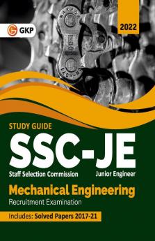 SSC 2022 : Junior Engineers (CPWD/MES) - Mechanical Engineering - Guide