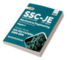 SSC 2022 : Junior Engineer Paper I - Mechanical Engineering - Topic-Wise Solved Papers 2008-2019 (Latest paper included 2020 & 2021)