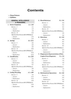 SSC 2022 : Junior Engineers (CPWD/CWC/MES) - General Intelligence & Reasoning and General Awareness Guide