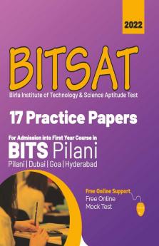 BITSAT 2022 : 17 Practice Papers