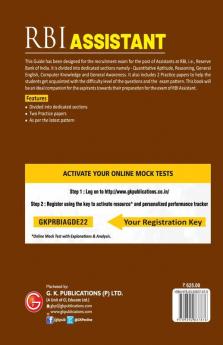 RBI (Reserve Bank of India) 2022 : Assistant - Guide