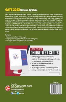 GATE 2023 : General Aptitude - Guide by GKP