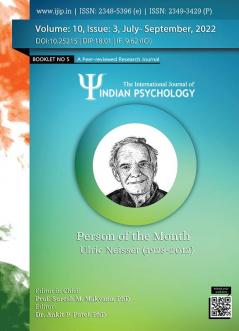 THE INTERNATIONAL JOURNAL OF INDIAN PSYCHOLOGY (VOLUME 10 ISSUE 3) BOOKLET NO 5