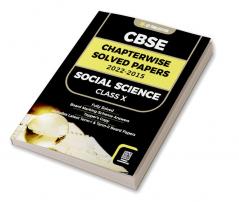 CBSE Chapterwise Question Bank Class 10 Social Science Solved Papers 2015 to 2023