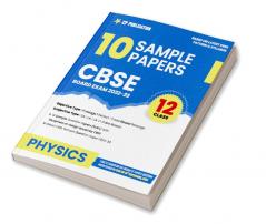 CBSE 10 Sample Question Papers Class 12 Physics for 2023 Board Exam