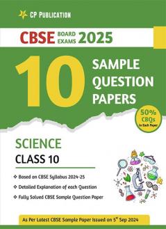 CBSE 10 Sample Question Papers Class 10 Science for 2024 Board Exam