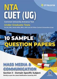 NTA CUET - Mass Media & Communication 10 Sample Question Paper