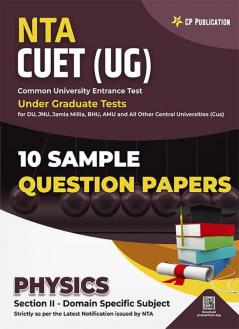 NTA CUET Science - Physics 10 Sample Question Paper