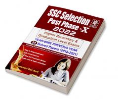 SSC Selection Post Phase 10 2022 Higher Secondary Level & Graduation Level Exams Year wise Previous Year 21 Solved Papers 2018 to 2021