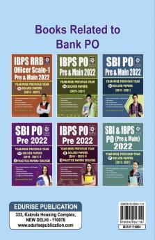SBI & IBPS PO/MT 2022 Preliminary Exams Year wise 17 Previous Year Solved papers (2021 to 2013) | Banking Book 2022