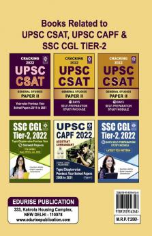 Cracking UPSC CSAT 2022 General Studies PAPER 2 Topic wise Chapter wise Previous Year Solved Papers 2011 to 2021