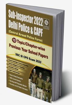 SSC SI CPO Exam 2022: Sub Inspector In Delhi Police & CAPF Topicwise Chapterwise Previous Year Solved Papers