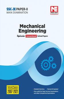SSC JE Mains : Mechanical Engineering Previous Year Conventional Solved Papers (Exam held between 2007-2021)