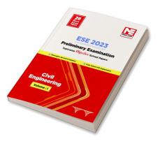 ESE Prelims 2023 : Civil Engineering Previous Solved Papers Volume I