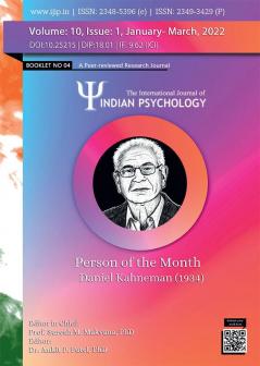 THE INTERNATIONAL JOURNAL OF INDIAN PSYCHOLOGY VOLUME 10 ISSUE 1 Booklet no. 4