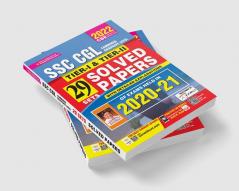 SSC CGL Tier-1 and Tier 2 Solved Papers 2020 to 2021 (29 SETS)