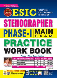 ESIC Stenographer PWB (E) 20-Sets