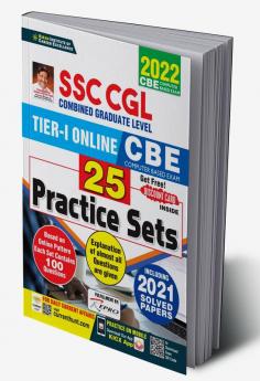 SSC CGL Tier-I Online CBE 25 Practice Sets Including 2021 Solved Papers